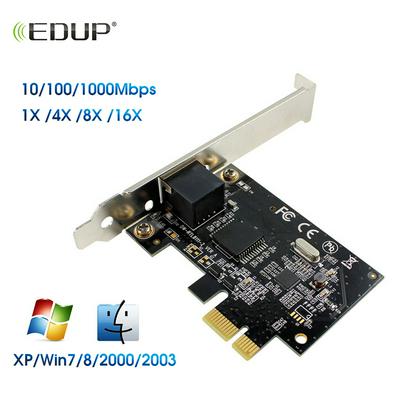 EDUP EP-9602 1000Mbps Gigabit Ethernet Network Controller PCI Express PCI-e Card RJ-45 LAN Adapter Converter 