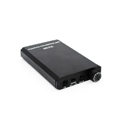 XU09 Mini Audio HIFI Hoofdtelefoon Versterker Draagbare Oortelefoon Aux In Poort 3.5mm Stereo Jack Metal Case Big Power voor muziek