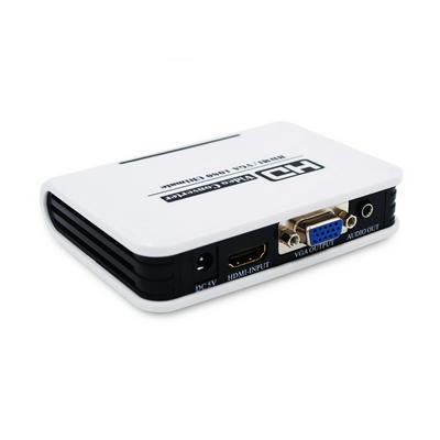 Aoeyoo AY21 HDMI to VGA Converter with Audio HDMI TO VGA Transfer Box HDMI HD Adapter