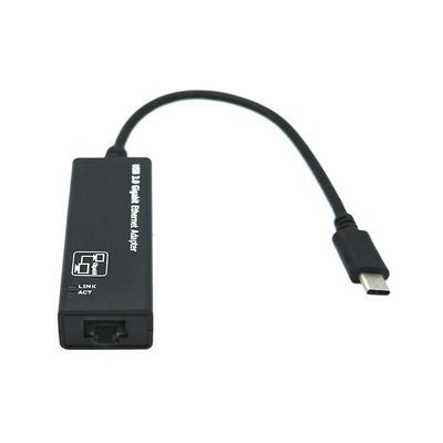 Type-C Network Adapter USB 3.0 to Ethernet RJ45 Converter Supports 10/100/1000 Mbps Ethernet