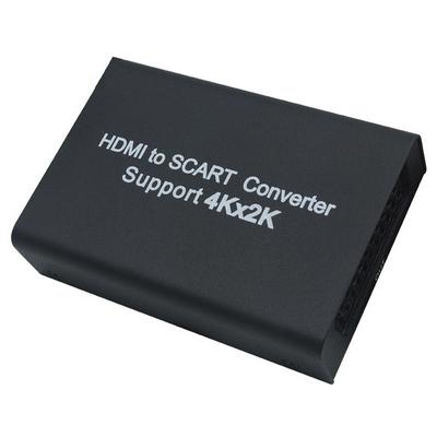 HDMI to SCART Converter 4K@30Hz Downscaler for SCART TV Projector