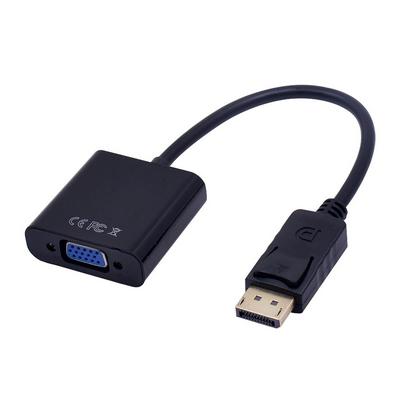 AY20 DisplayPort Display DP to VGA Adapter Cable PC Laptop HDTV Monitor Projector Converter 