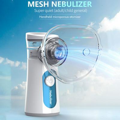 Household Mini Mute Ultrasonic Micro-net Grid Nebulizer USB Portable Handheld Atomizer for Adult,children