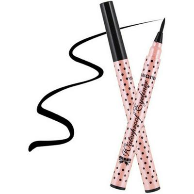 YANQINA Women Waterproof Mini Long-Lasting Not Blooming Liquid Makeup Black Eyeliner Pen 