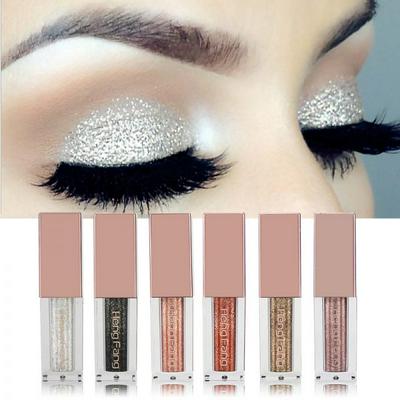 Hengfang Waterproof Long-Lasting Glitter Diamond Metal Liquid Eye Shadow Shimmer Stick Beauty Tool Cosmetic Gift for Girl 