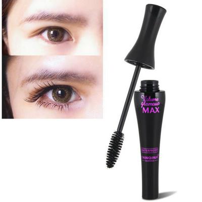 YANQINA Professional Waterproof Black Rod Big Belly Eyelashes Thick Lengthening Makeup Eyelashes Mascara Eye Makeup