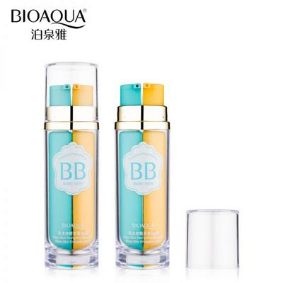 BIOAQUA 2 in 1 Base Makeup BB Cream Primer Foundation Make Up Cover Maquiagem Whitening Cosmetic Corrector Nude Make-Up
