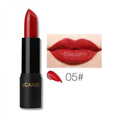 UCANBE 7 Colors Makeup Matte Shimmer Waterproof Long Lasting Lips Stick Gloss Cosmetics Smooth Moisturizing Lipstick