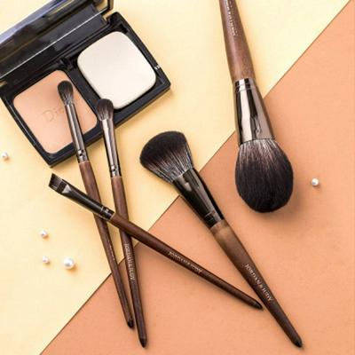 jordanjudy Imitation Sandalwood Makeup Brush Set Full Set of Beauty Tools