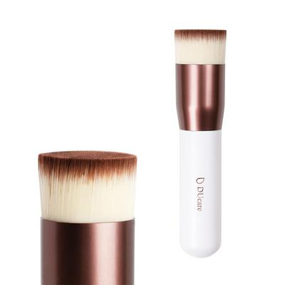 DUcare Professional Double Color Liquid Flat Foundation Brush for Face Beauty Make-up Tool 