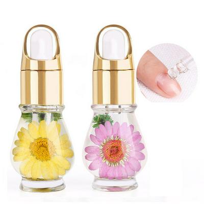 Dry Flower Natural Nutrition Liquid Soften Agent Nails Edge Protection Care Body Health Cuticle Oil Nail Treatment 
