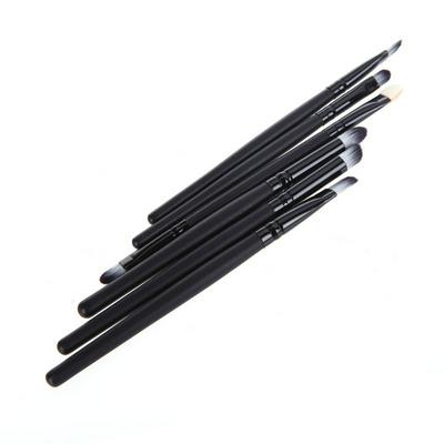 6pcs Professional Eye Makeup Eye Shadows Eyeliner Eyebrow Brushes Set Eye Makeup Tools 