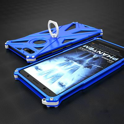 Arbitrary Series with Ring Stand Support Armor Detachable 2 in 1 Metal Aluminum Back Cover Case for Vivo X20