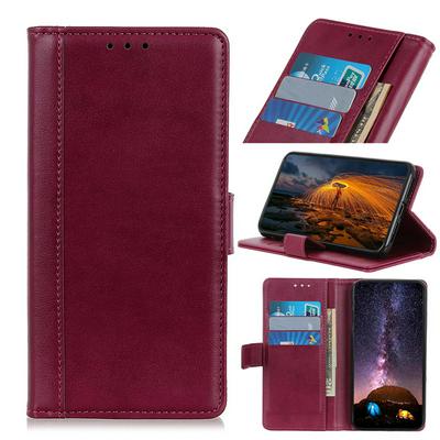 Elephant Pattern Side Flip Shockproof PU Leather + Soft TPU Card Slots with Magnetic Buckle and Stand Wallet Case for Sony Xperia 10 II