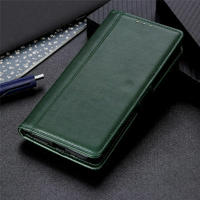 Elephant Pattern Side Flip Shockproof PU Leather + Soft TPU Stand with Magnetic Buckle and Card Slots Case for Samsung Galaxy A31