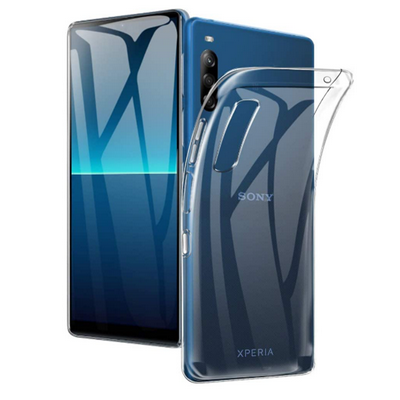 Ultra Slim Shockproof Transparent Soft TPU Back Cover Case for Sony Xperia 20