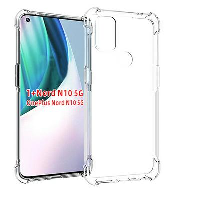 Ultra Slim Detachable Transparent Anti-Fingerprint Yellowing-Resistant Soft TPU Crystal Clear Back Cover Case for OnePlus Nord N10 5G