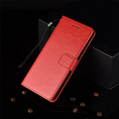 Crazy Horse Pattern Premium Retro Leather Shockproof PU Leather + Shock-absorbent TPU Wallet Case with Magnetic Closure  Card Slots Kickstand for OnePlus Nord N100
