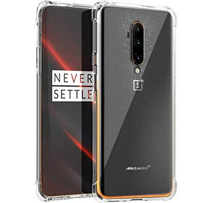 4 Corners Anti-Drop Airbag Protection Transparent Soft TPU Back Cover Case for OnePlus 7T Pro