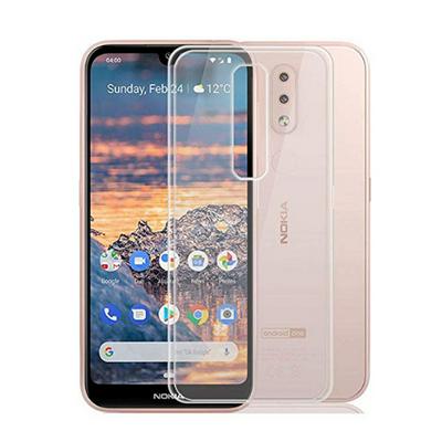 Anti-Drop Transparent Soft TPU Back Cover Protective Case for Nokia 4.2