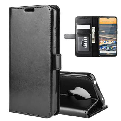 R64 Pattern Single Fold Edge Side Flip Shockproof PU Leather + Soft TPU Picture Frame Magnetic Buckle with Stand and Card Slots Wallet Case for Nokia 5.3