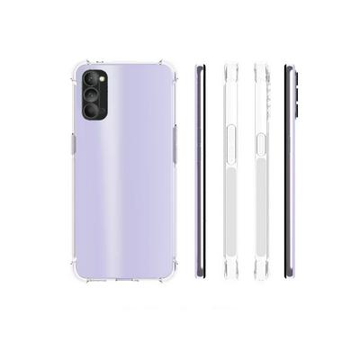 Four Corners Anti-Drop Transparent Soft TPU Back Cover Case for Oppo Reno4 5G