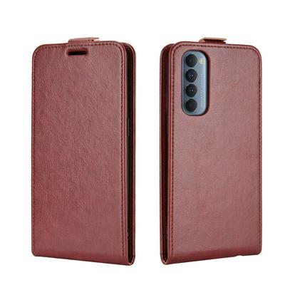 R64 Pattern Single Folded Edge Vertical Flip Folio Scratch Resistant PU Leather Wallet Phone Case for Oppo Reno4 Pro