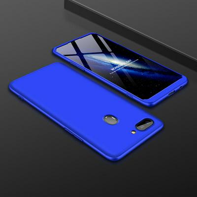 Creative Three Sections Style Ultrathin 360 Degree Full Protection Shield Hard PC Back Cover Case for Oppo F11 Pro 
