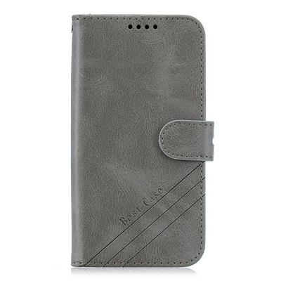 Solid Color Cow Pattern Wrist Strap Style Shockproof Side Flip PU Leather + Soft TPU Card Slots with Stand and Magnetic Buckle Wallet Case for Samsung Galaxy A21s