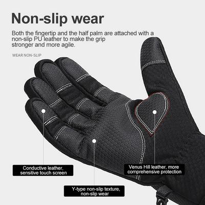 Multi-purpose Plus Velvet Warm Non-slip Touch Screen Outdoor Gloves for Winter