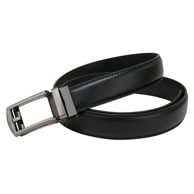 EBAY Fake Pin Buckle Belt Automatic Buckle Comfort Click Belt Man Business Genuine Leather