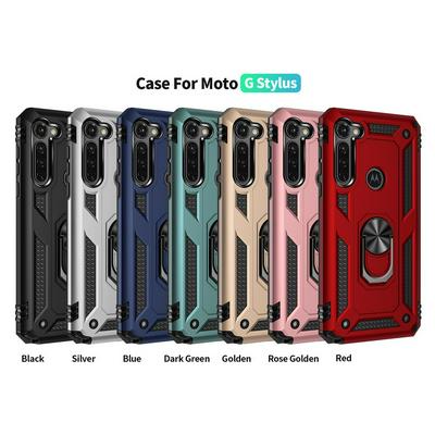 Armor Case For Motorola Moto G Stylus Case Magnet Car Ring Holder Shockproof Stand Phone Cover Fundas