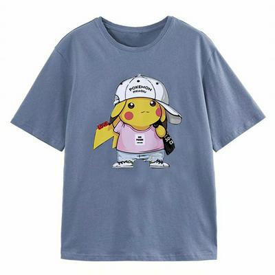 His and Hers Printed T-shirt Crewneck and Short Sleeves