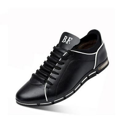 38-48 Men Casual Shoes Fashion Leather Shoes Men's Flat Shoes  