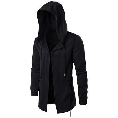 Fashion Men Hooded Sweatshirts Hip Hop Mantle Hoodies Jacket Long Sleeve Cloak Male Coat Outwear Hooded Costume
