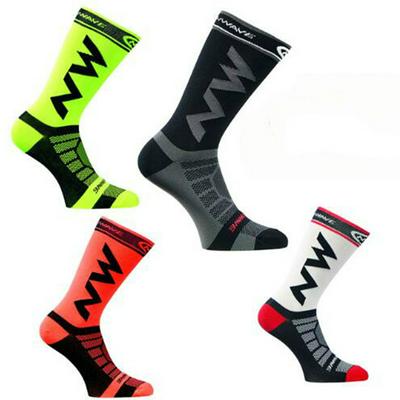 4 pieces / batch Unisex Professional Brand Sport Socks Breathable Road Bicycle Socks Outdoor Sport Racing Cycling Socks