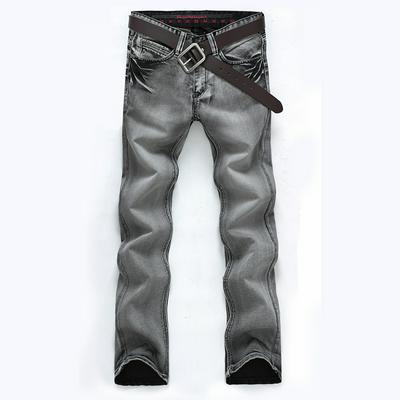 Classic Retro Straight Denim Jeans Hip Hop Stretch Jeans Hombre Slim Fit Men's Denim Jeans Pants Men Clothing Elasticity Skinny Jeans Casual Male 