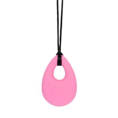 Baby Bite Angel Tears Mother Wear Baby Molar Bite Silicone Necklace for Baby Pure Color Simple Convenient Molar Stick