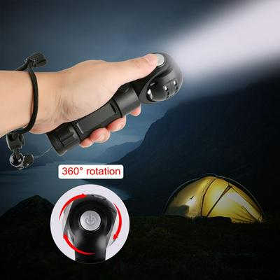 LED Flashlight Magnetic COB Work Light Inspection Outdoor Emergency Light 