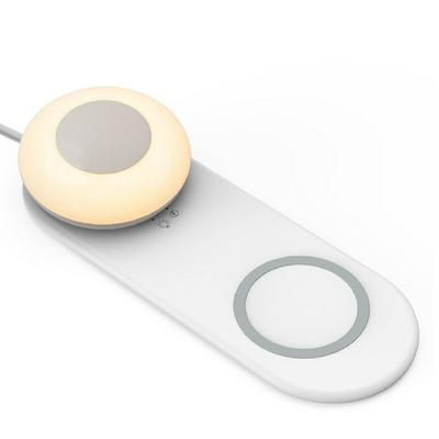 Mobile Phone Wireless Charger LED Desk Lamp Magnetic Touch Sensor Dimming Bedroom Night Light Table Lamp