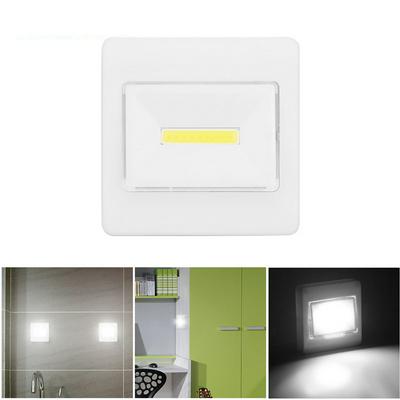 Magnetic Attached LED Cabinet Light with Switch Wireless Wardrobe Night Light Cupboard Light Bedroom Kitchen Lighting