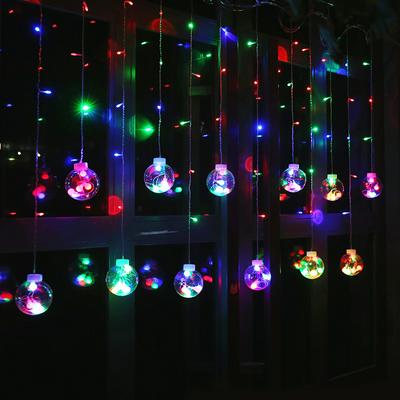 2.5M 220V EU Plug Christmas LED Ball Lighs Indoor Birthday Wedding Light Party Holiday Lighting