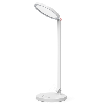 CW-HW BASEUS Smart Eye Series Full Spectrum LED National AA-level Eye Protection Table Lamp (Intelligent Version) Medium Regulation / White (Including: AC adapter)