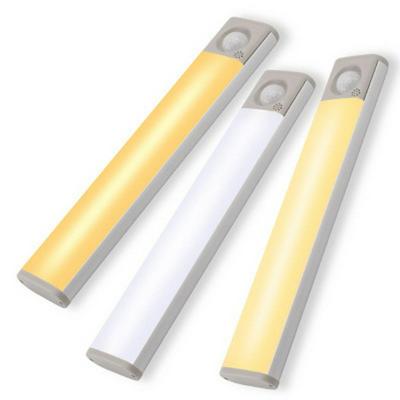 Smart Home Human Body Infrared Induction Lamp USB Charging 3 Color Brightness Wardrobe Closet Light