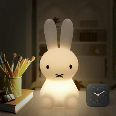 Dimmable Bunny Rabbit Lamp Led Night Light USB Charging Animal Cartoon Living Room Lamp