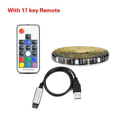 5 meters LED Strip Lights Waterproof RGB TV Backlight Kit with Remote