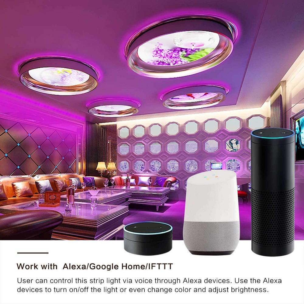 Mini Wifi Controller Strip Light Controller Amazon Alexa/Google Smart