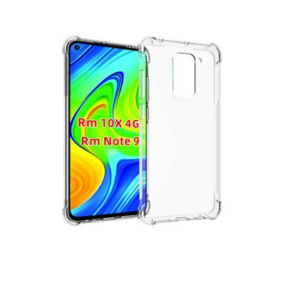Four Corners Anti-Drop Transparent Soft TPU Back Cover Case for Xiaomi Redmi Note 9 / Redmi 10X 4G