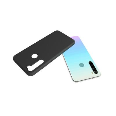 Black Frosted Anti-Drop Soft TPU Back Cover Case for Xiaomi Redmi Note 8T