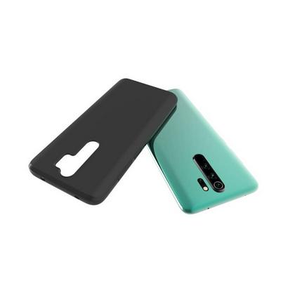 Black Frosted Anti-Drop Soft TPU Back Cover Case for Xiaomi Redmi Note 8 Pro
